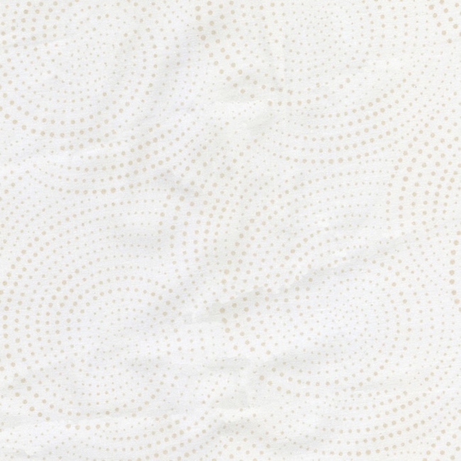 Timeless Treasures 108'' Cream Dotted Spirals Extra Wide Fabric