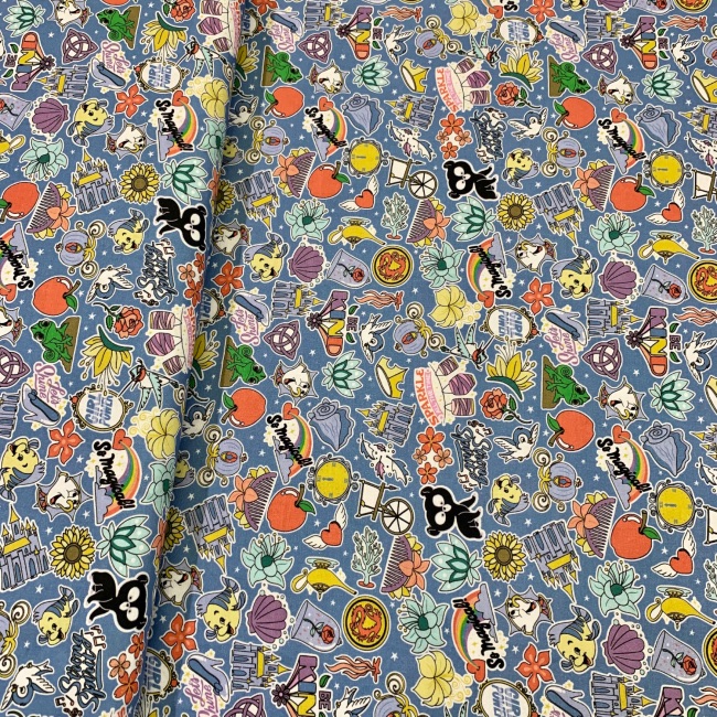 Disney Princess Sticker Pack Fabric | The Quilt Shop