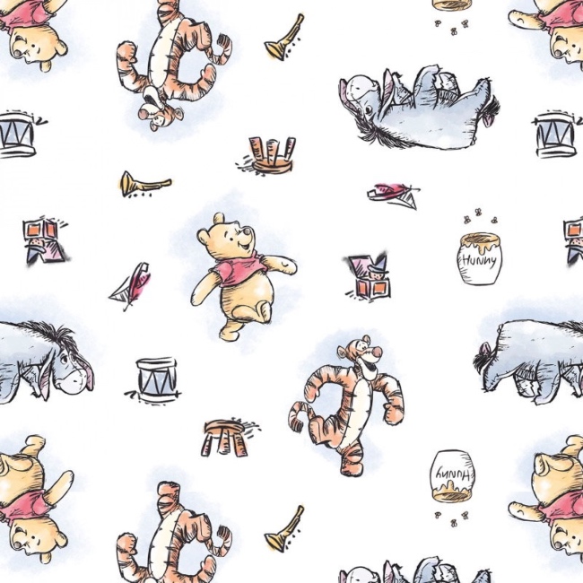 Disney Winnie the Pooh and Friends Fabric