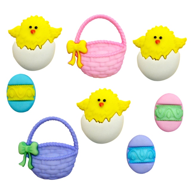 Easter Basket Buttons
