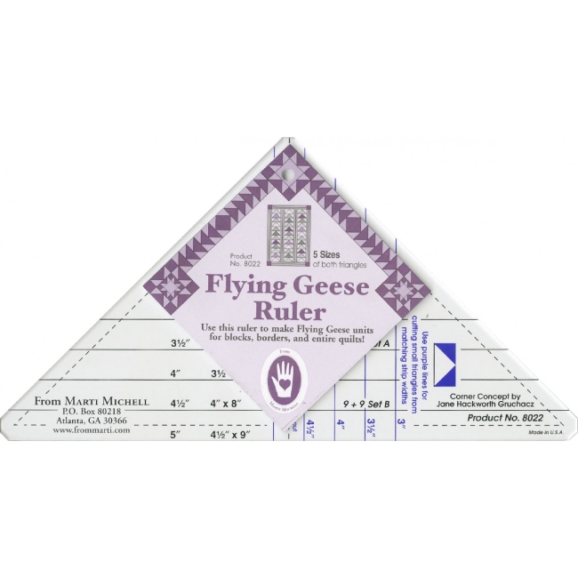 Large Flying Geese Ruler