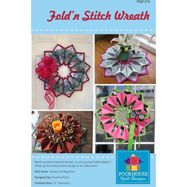 Fold'N Stitch Wreath Pattern