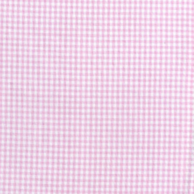 Pink - Gingham Check Fabric