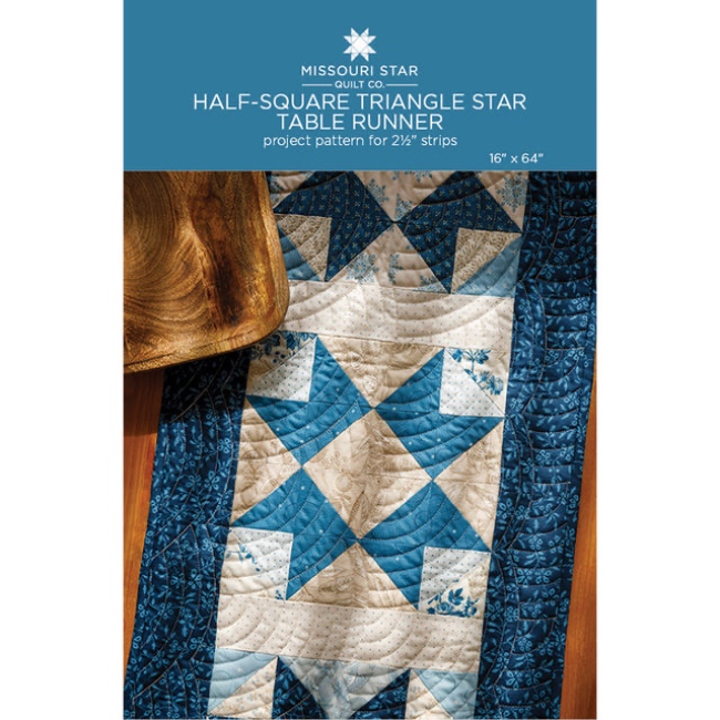 Missouri Star - Half Square Triangle Star - Table Runner Pattern