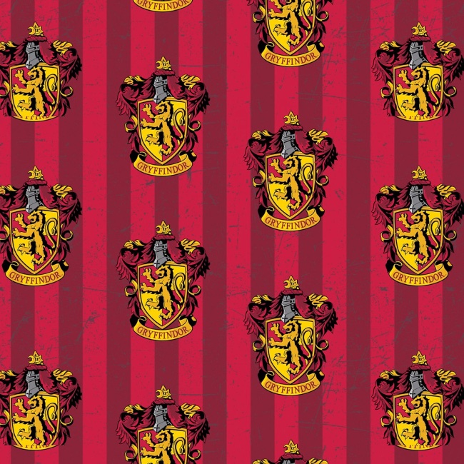 Harry Potter Gryffindor Fabric