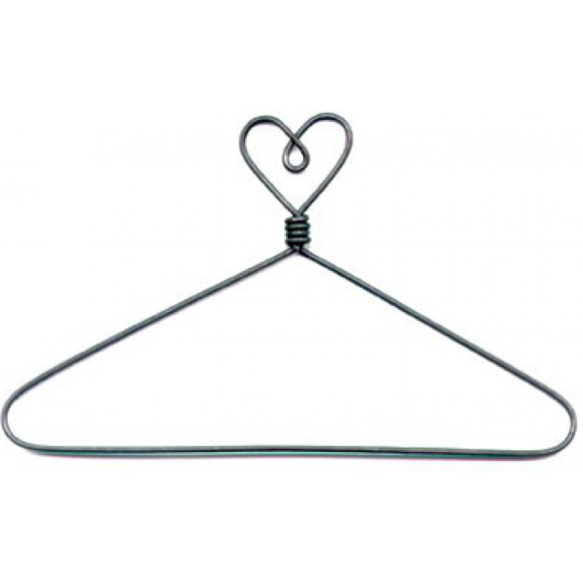 4in Heart Top Quilt Hanger