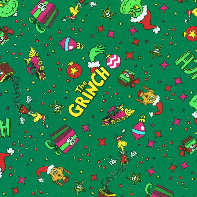 How The Grinch Stole Christmas Fabric - The Quilt Shop