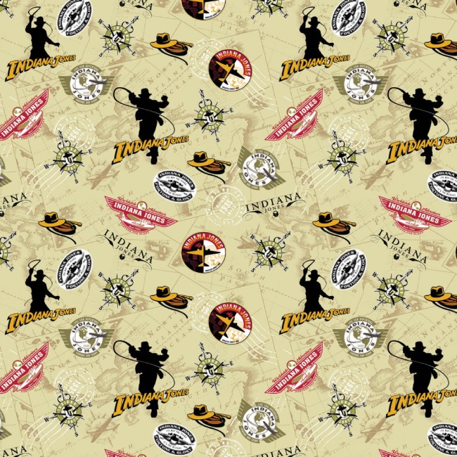 Globe Trotter - Indiana Jones Fabric