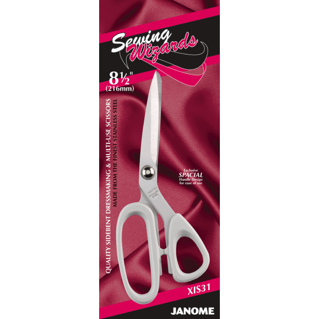 Janome Dressmaking Sidebent Scissors 8.5 in