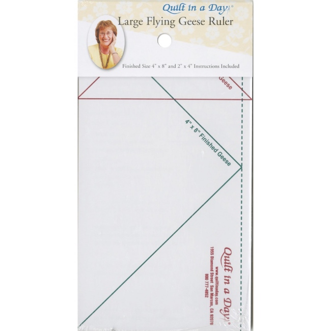 Large flying geese ruler the quilt shop