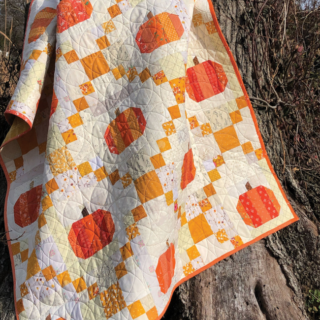 Seasonally Scrappy Quilt Pattern | Leila Gardunia - The Quilt Shop