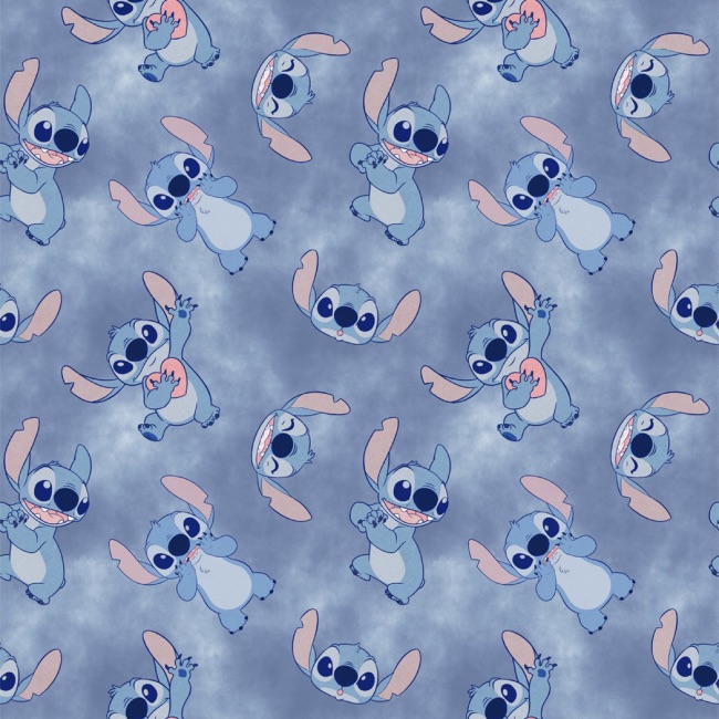 Lilo and Stitch Watercolour Fabric | The Quilt Shop