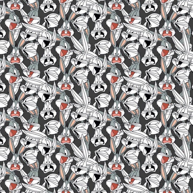 Looney Tunes Bugs Bunny Expressions Fabric