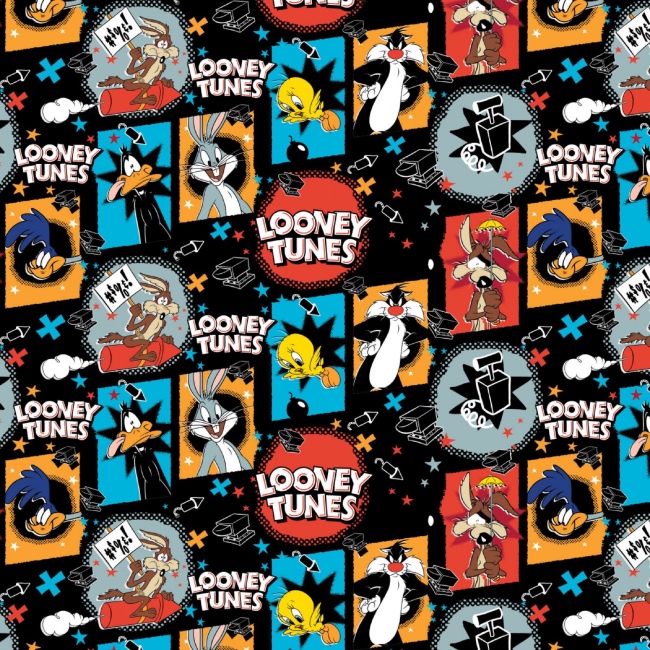 Looney tunes fabric discount