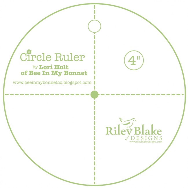 Lori Holt 4in Circle Ruler