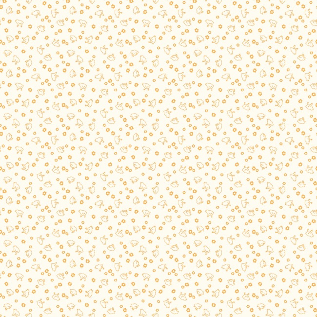 Calico - Chicks Daisy Fabric - Lori Holt - The Quilt Shop