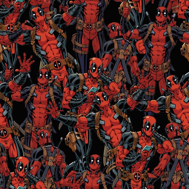 Marvel Deadpool Packed Fabric