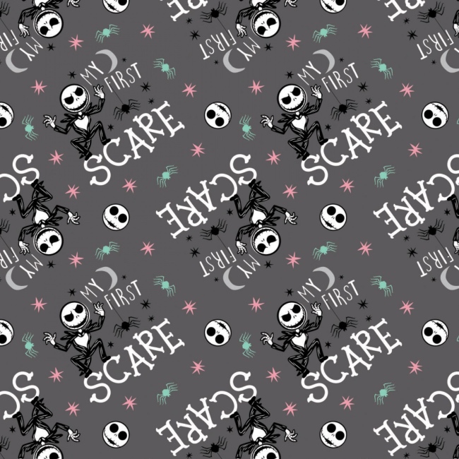Nightmare Before Christmas Fabric - First Scare