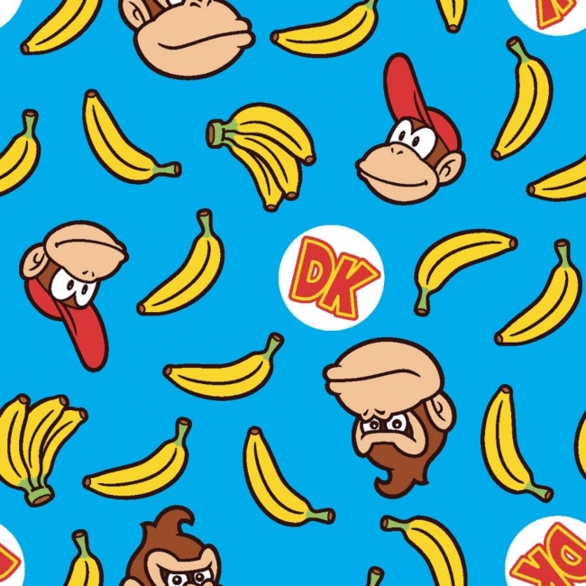 Nintendo Donkey Kong Fabric