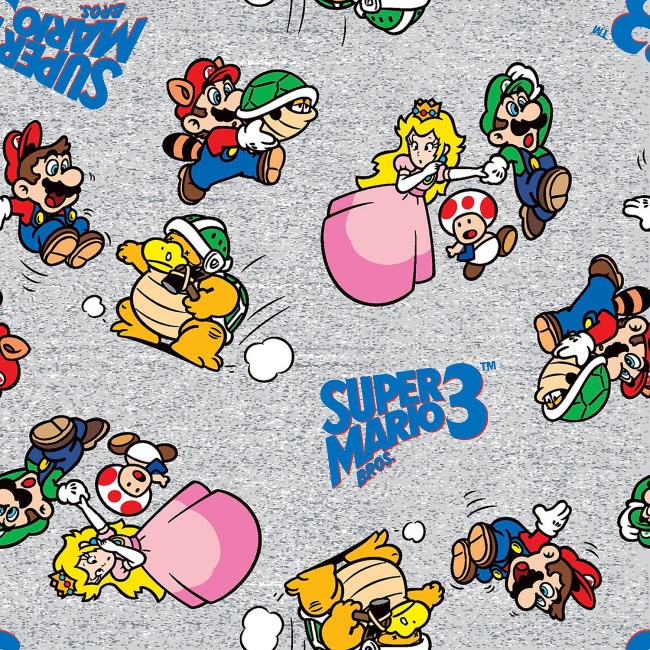 Nintendo Go Mario and Friends Fabric