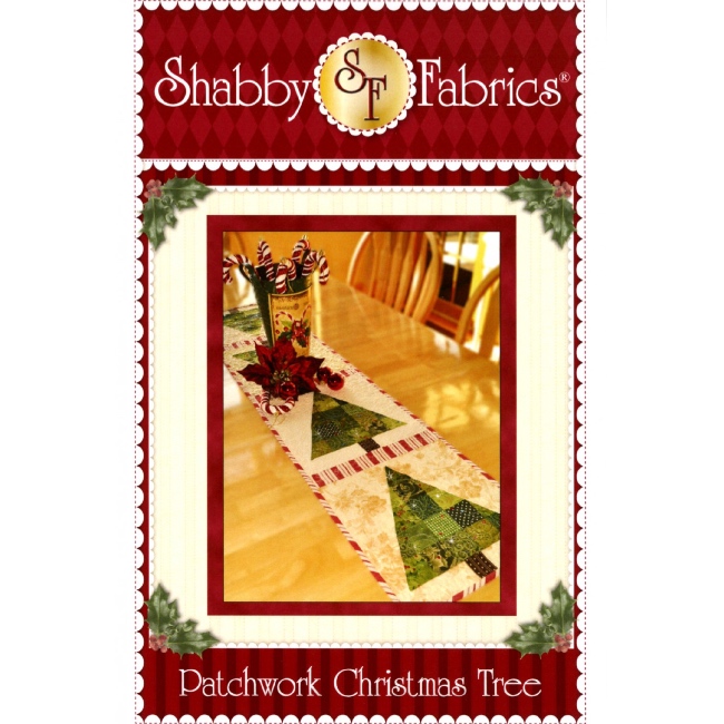Patchwork Christmas Tree Shabby Fabrics The Quilt Shop