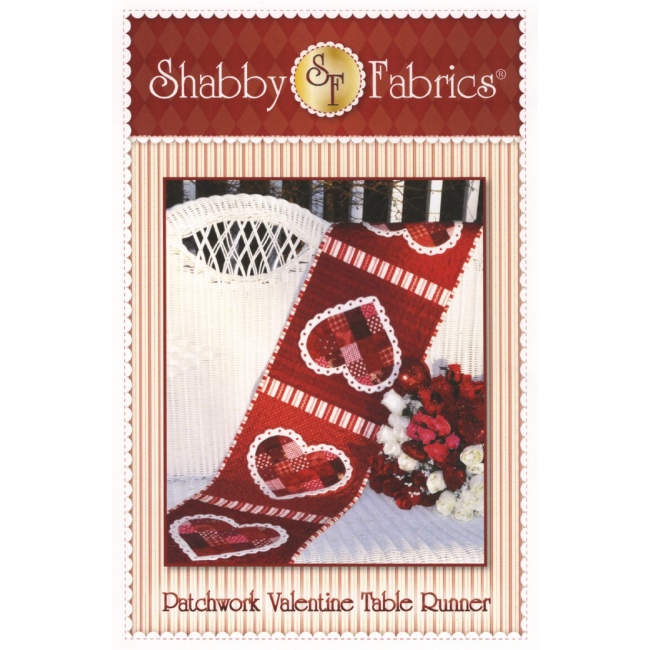 Patchwork Valentine Table Runner Pattern | The Quilt Shop