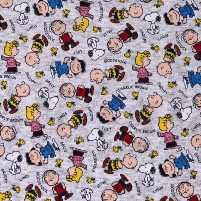 Name Gang - Snoopy Peanuts Fabric