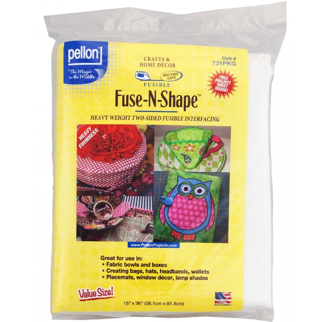 Heavy - Pellon Fuse N Shape Double Sided Firm Interfacing 15in x 36in