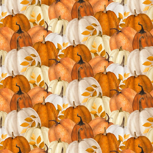 Packed Pumpkins - Pick of the Patch Fabric
