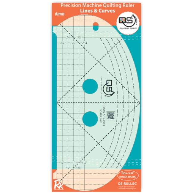 Quilt Curve Ruler Quilters Select - Machine Quilting Ruler - Lines & Curves - The Quilt Shop