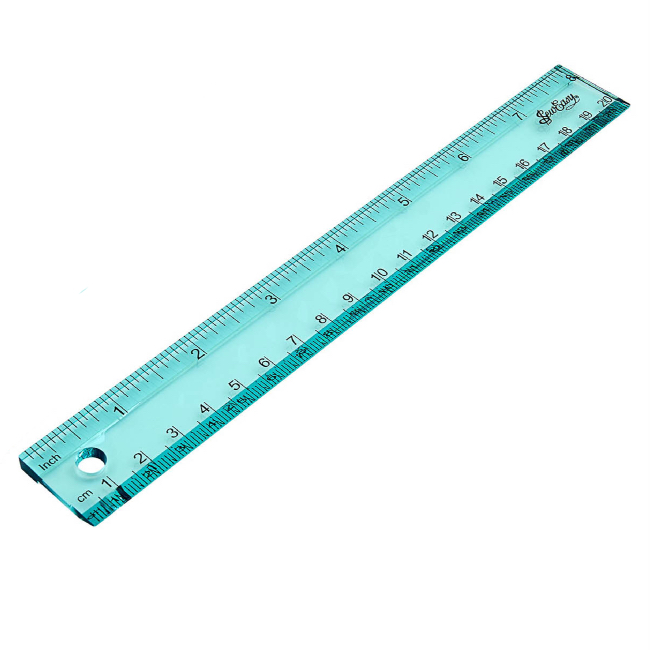 Quaff Ruler Sew Easy - Easy Quarter Ruler - 1in x 8in - The Quilt Shop