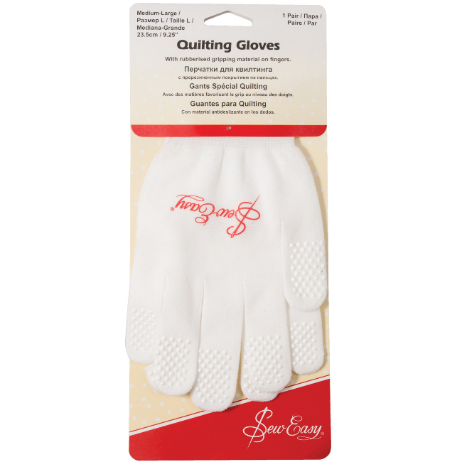 Sew Easy Quilting Gloves M/L