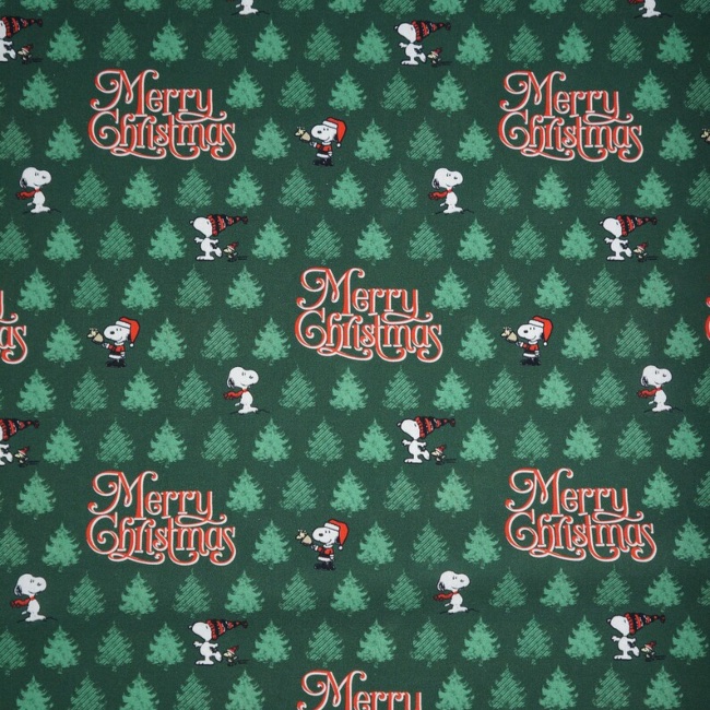 Peanuts Snoopy Merry Christmas Fabric The Quilt Shop
