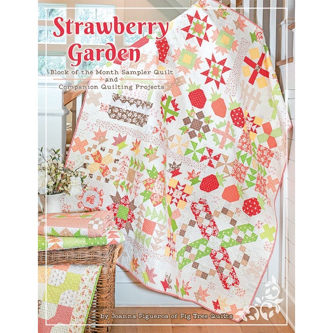 Strawberry Garden - Pattern Book - Its Sew Emma - The Quilt Shop