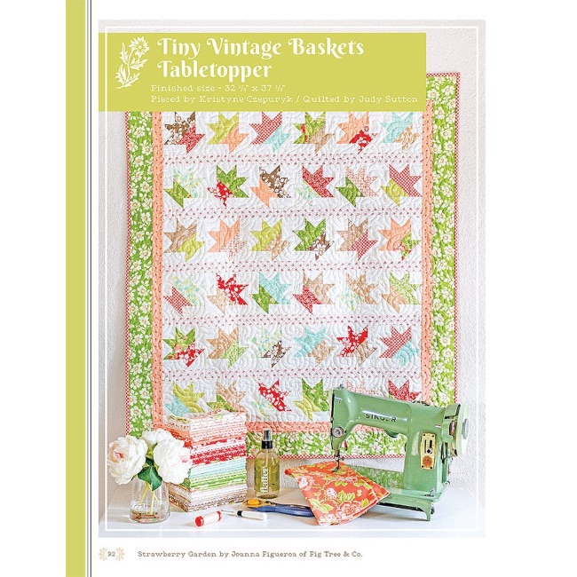 Strawberry Garden - Pattern Book - Its Sew Emma - The Quilt Shop