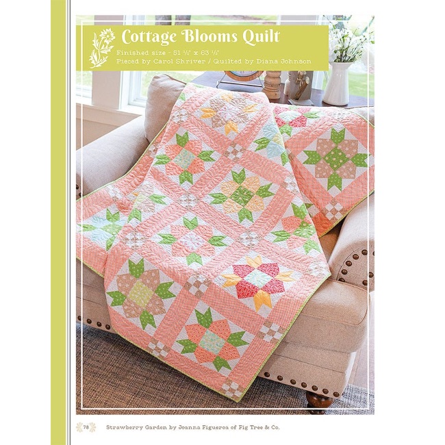 Strawberry Garden - Pattern Book - Its Sew Emma - The Quilt Shop