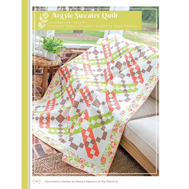 Strawberry Garden - Pattern Book - Its Sew Emma - The Quilt Shop