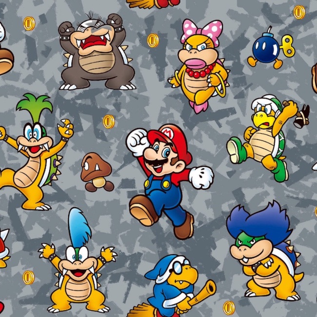 Mario fabric on sale
