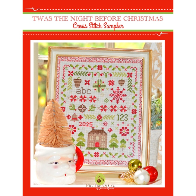 Twas The Night Before Christmas Sampler - Cross Stitch Pattern - The ...