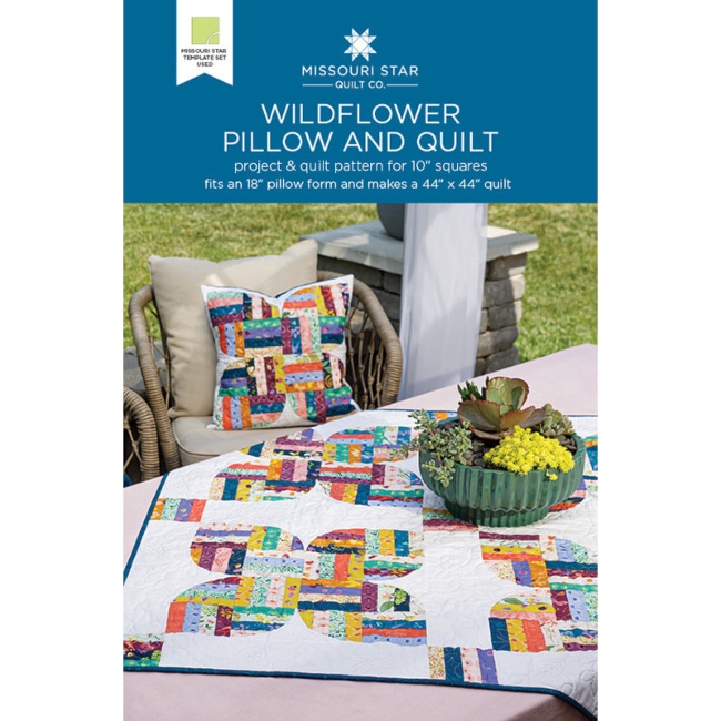 Missouri Star - Wildflower - Pillow and Quilt Pattern