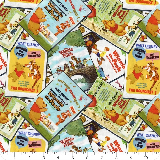Winnie The Pooh Classic Poster Fabric