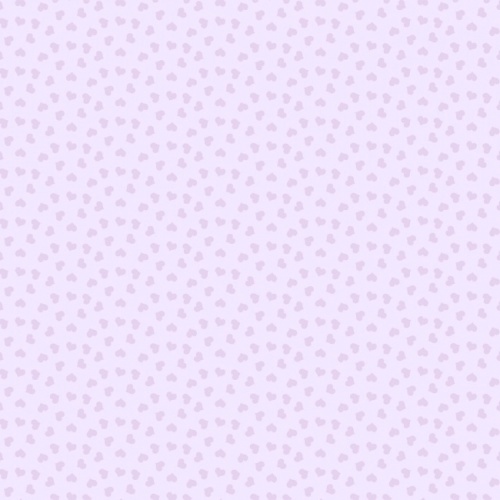 Lavender Hearts Tonal Fabric