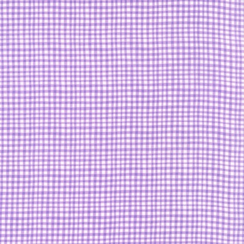 Lilac - Gingham Fabric - 1/4 inch - Michael Miller