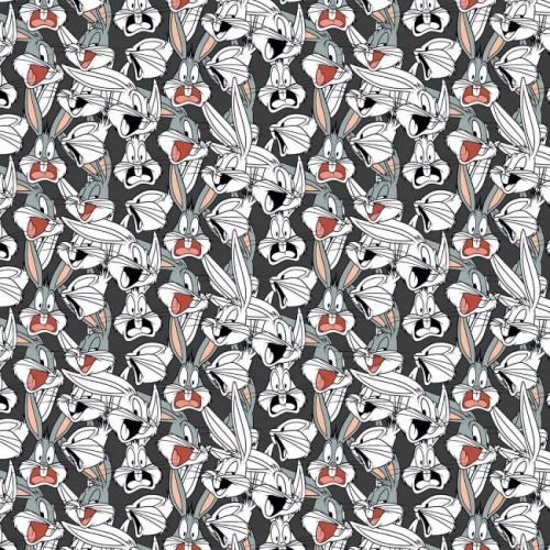 Looney Tunes Bugs Bunny Expressions Fabric