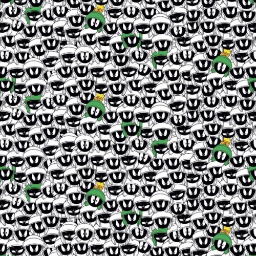 Looney Tunes Marvin The Martian Fabric