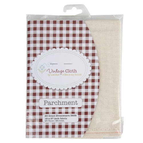 Cloth Parchment Lori Holt Lugana 25-Count Zweigart - The Quilt Shop