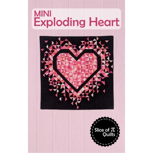 Mini Exploding Heart Quilt Pattern