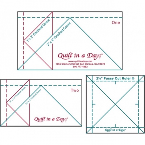 Mini Flying Geese Ruler | Set 3pcs