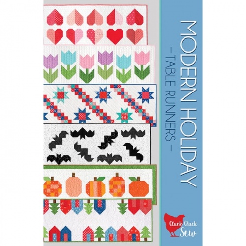 Modern Holiday Table Runners Pattern Booklet