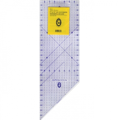 My Favourite Mitering Ruler | 8'' x 24'' | Marti Michell